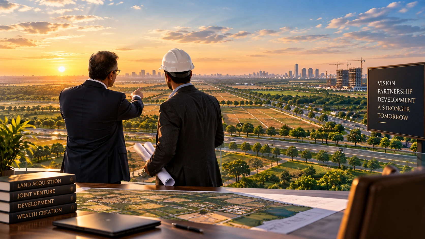 Joint venture real estate advisory for landowners and developers in India